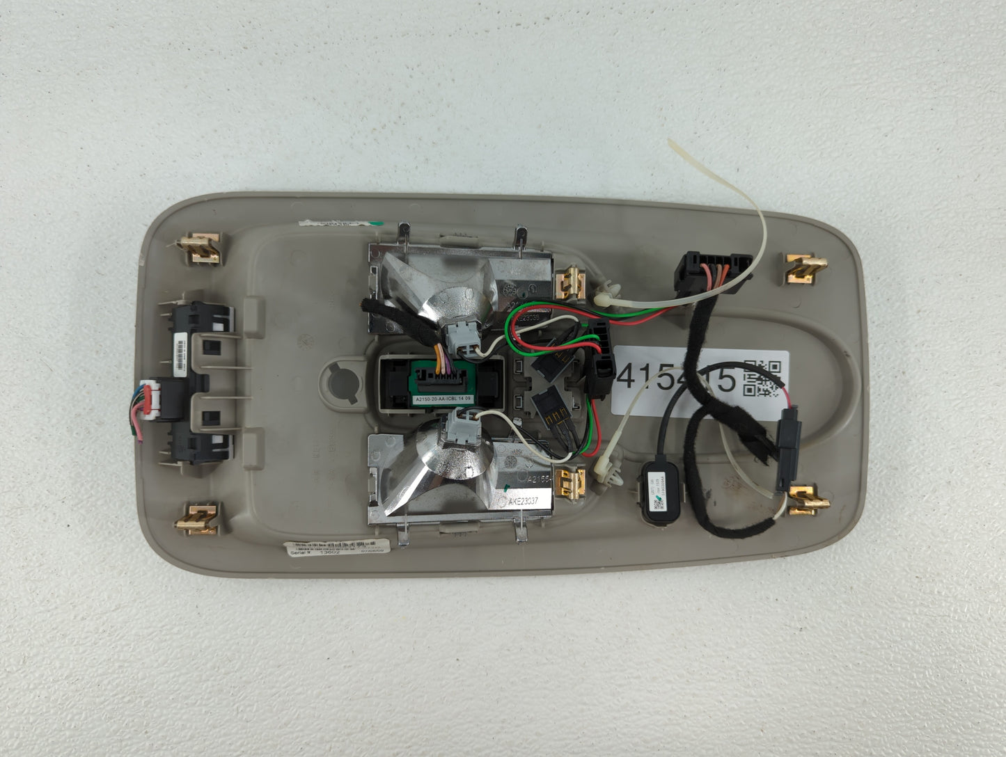 2010-2011 Chevrolet Equinox Overhead Roof Console Interior Dome Light - Oemusedautoparts1.com