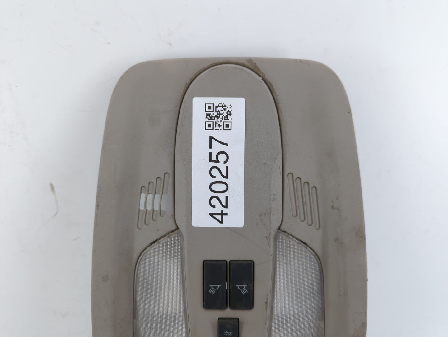 2010-2011 Chevrolet Equinox Overhead Console W/rear Climate Control - Oemusedautoparts1.com
