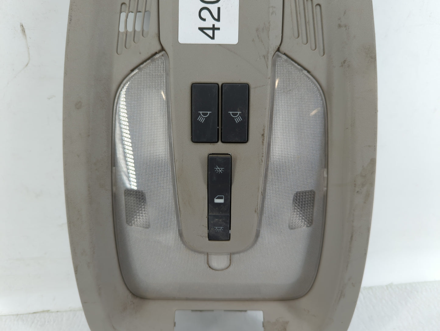 2010-2011 Chevrolet Equinox Overhead Console W/rear Climate Control - Oemusedautoparts1.com