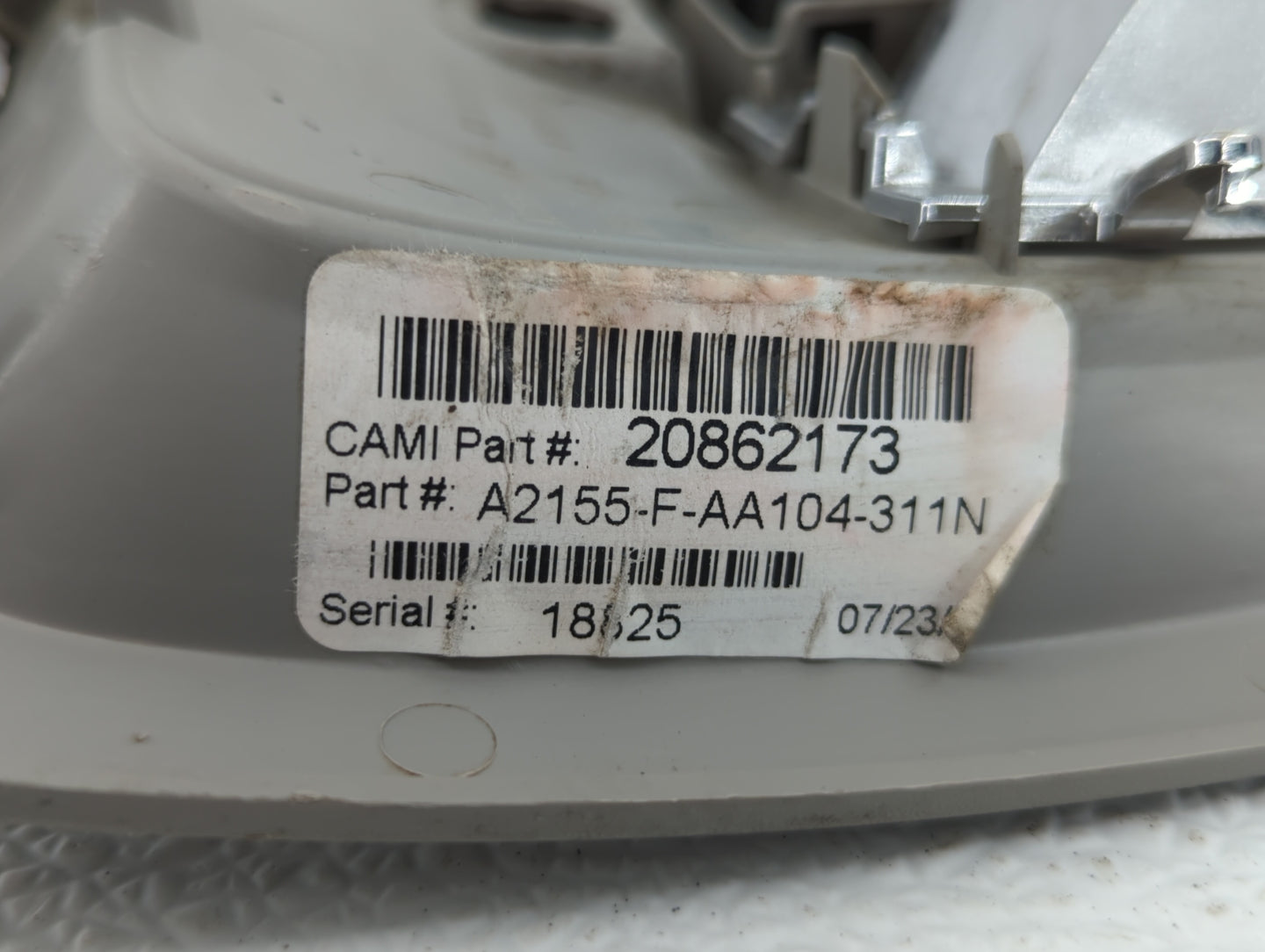 2010-2011 Chevrolet Equinox Overhead Console W/rear Climate Control - Oemusedautoparts1.com