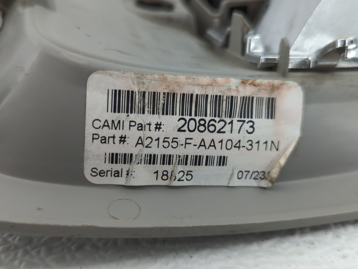2010-2011 Chevrolet Equinox Overhead Console W/rear Climate Control - Oemusedautoparts1.com
