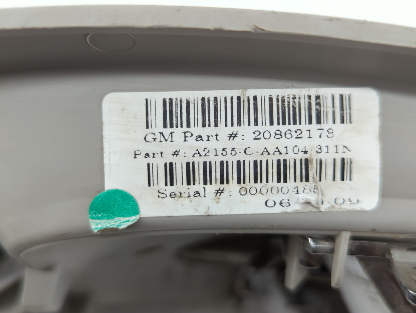 2010-2011 Chevrolet Equinox Overhead Console W/rear Climate Control - Oemusedautoparts1.com