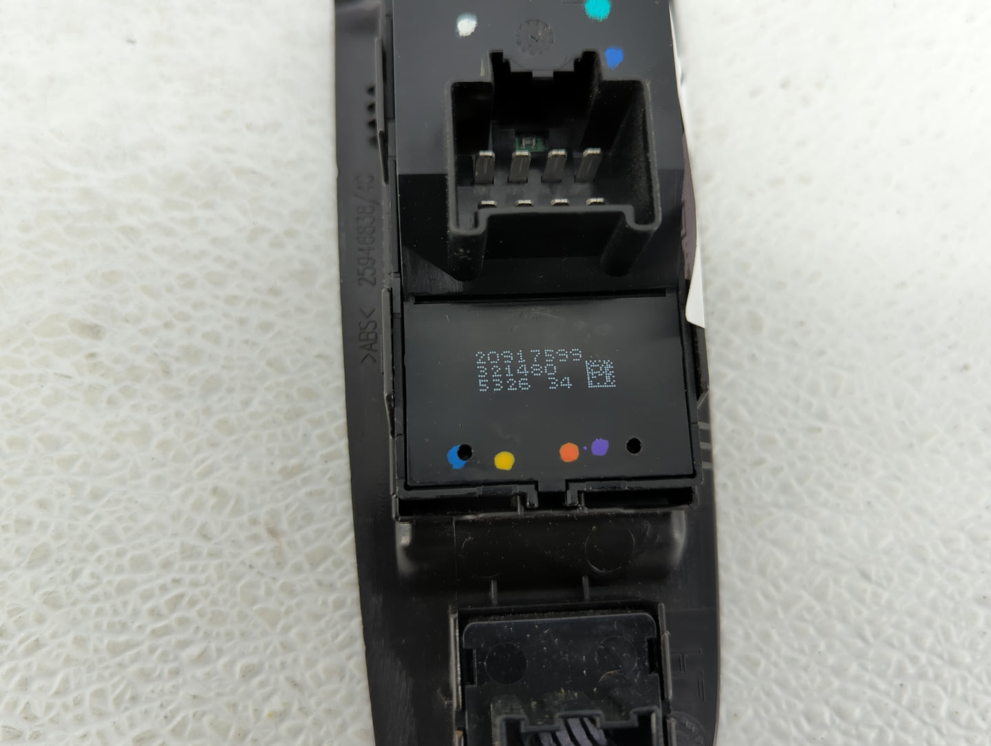 2010-2017 Chevrolet Equinox Master Power Window Switch Replacement Driver Side Left P/N:25946838 20917589 Fits OEM Used Auto