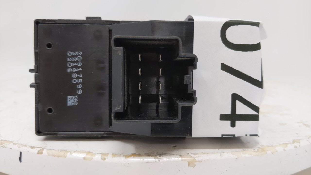 2010 Chevrolet Equinox Master Power Window Switch Replacement Driver Side Left P/N:20917599 Fits OEM Used Auto Parts - Oemus
