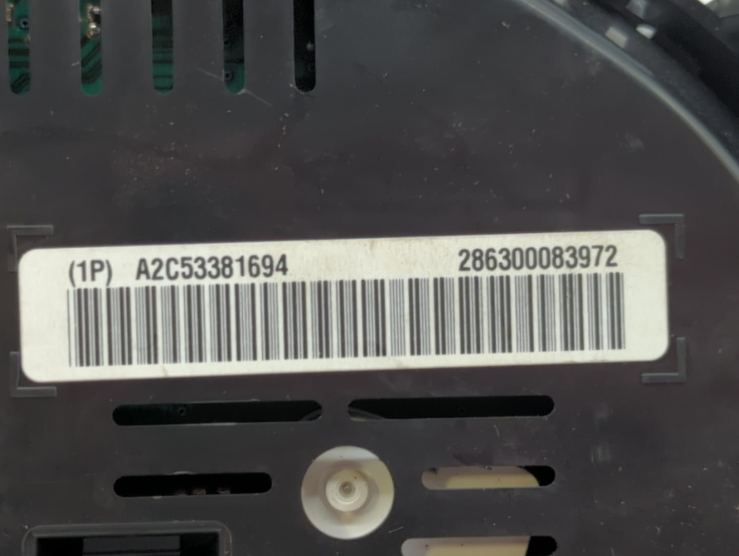 2010 Chevrolet Equinox Instrument Cluster Speedometer Gauges P/N:20903931 Fits OEM Used Auto Parts - Oemusedautoparts1.com