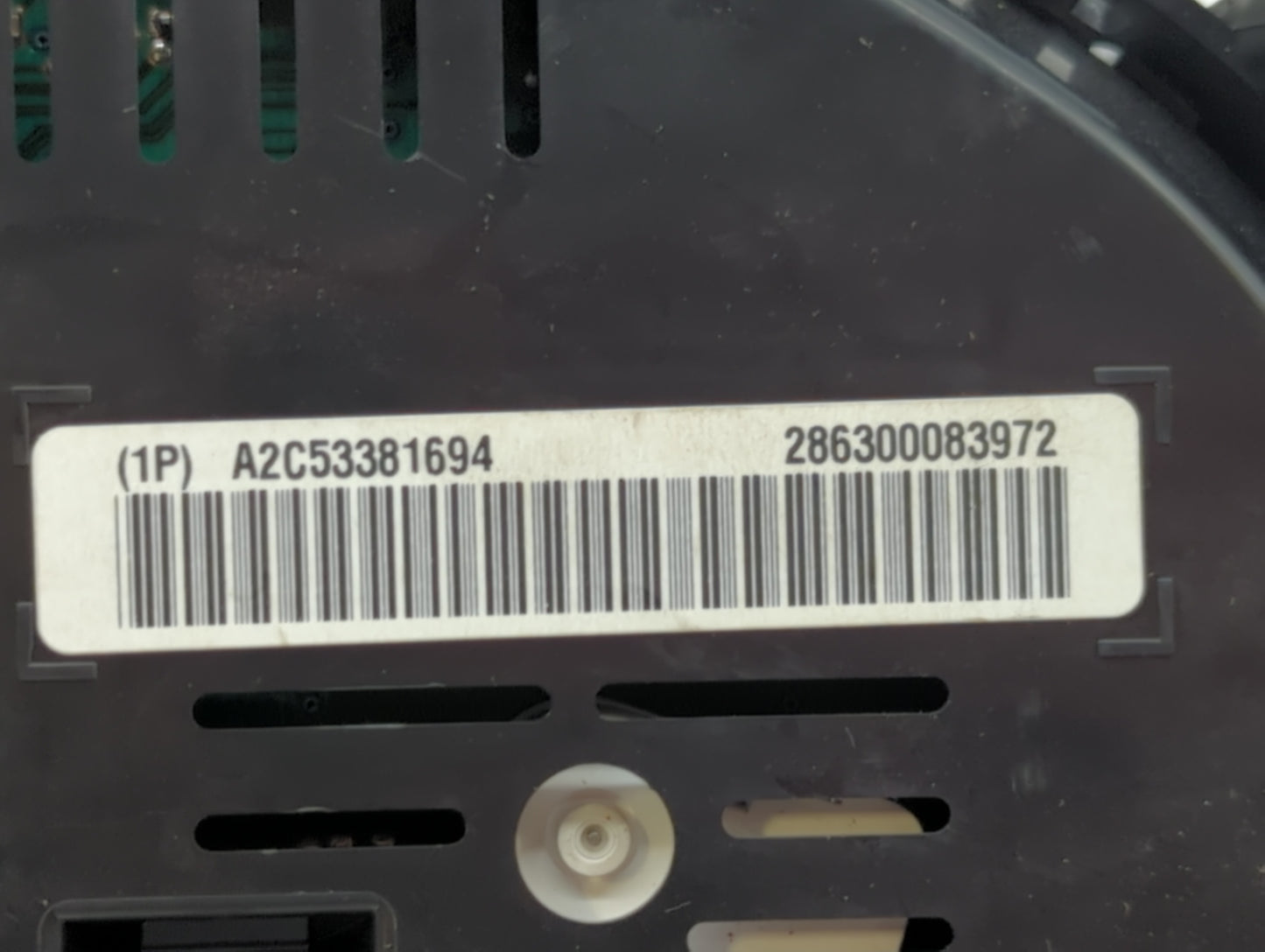 2010 Chevrolet Equinox Instrument Cluster Speedometer Gauges P/N:20903931 Fits OEM Used Auto Parts - Oemusedautoparts1.com