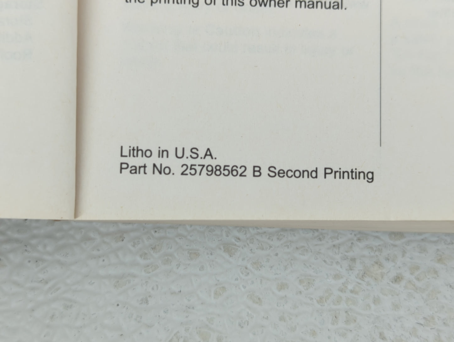 2010 Chevrolet Equinox Owners Manual Book Guide OEM Used Auto Parts - Oemusedautoparts1.com
