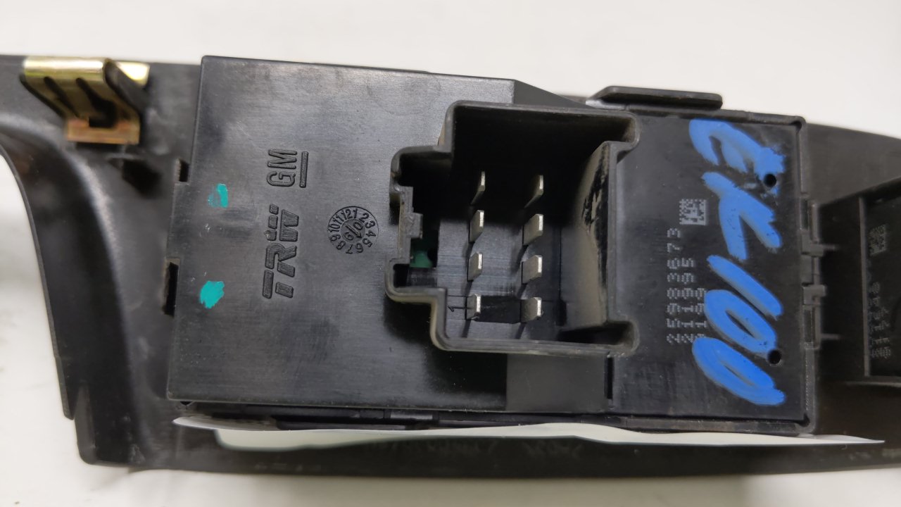 2010 Chevrolet Equinox Master Power Window Switch Replacement Driver Side Left Fits OEM Used Auto Parts - Oemusedautoparts1.