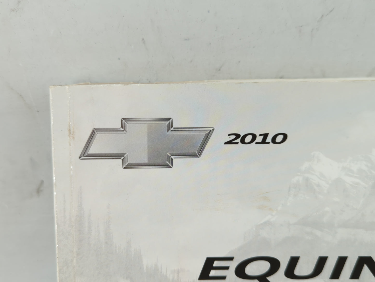 2010 Chevrolet Equinox Owners Manual Book Guide OEM Used Auto Parts - Oemusedautoparts1.com
