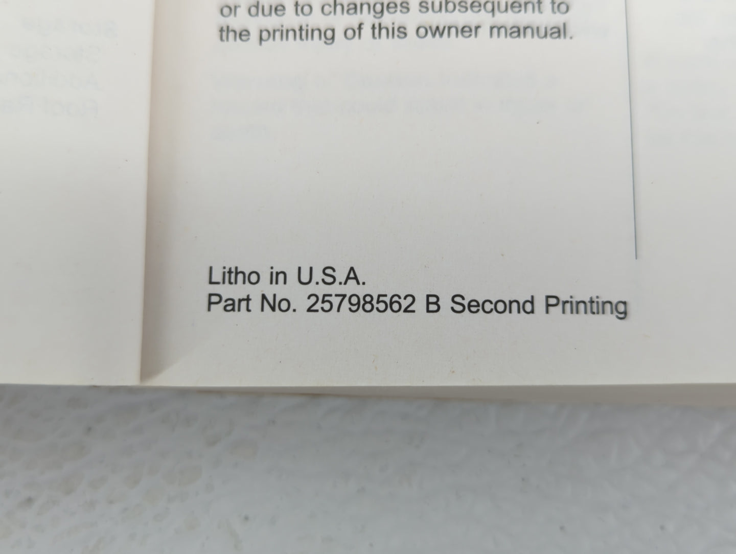 2010 Chevrolet Equinox Owners Manual Book Guide OEM Used Auto Parts - Oemusedautoparts1.com