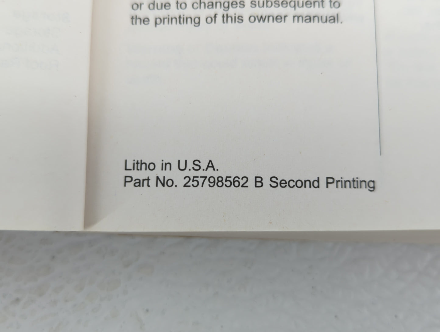 2010 Chevrolet Equinox Owners Manual Book Guide OEM Used Auto Parts - Oemusedautoparts1.com