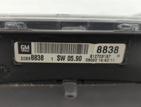 2010 Chevrolet Equinox Instrument Cluster Speedometer Gauges P/N:20838838 20919738, 20903929 Fits OEM Used Auto Parts - Oemu