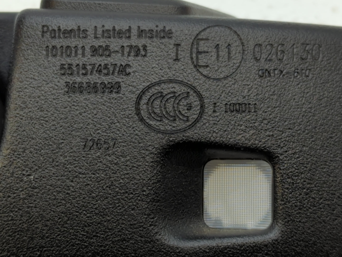 2010-2011 Chevrolet Equinox Interior Rear View Mirror Replacement OEM P/N:E11026130 Fits Fits 2009 2010 2011 2012 2013 2014 