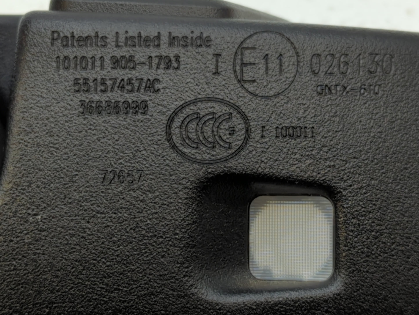 2010-2011 Chevrolet Equinox Interior Rear View Mirror Replacement OEM P/N:E11026130 Fits Fits 2009 2010 2011 2012 2013 2014 