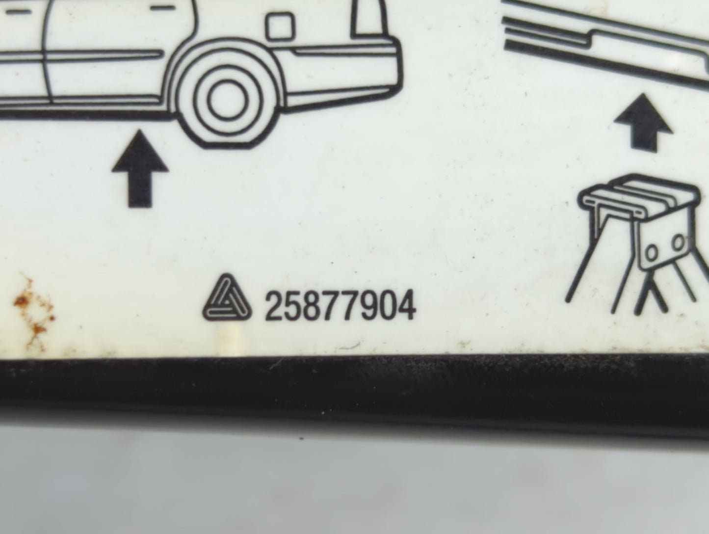 2010 Chevrolet Equinox Spare Scissor Car Jack - Oemusedautoparts1.com