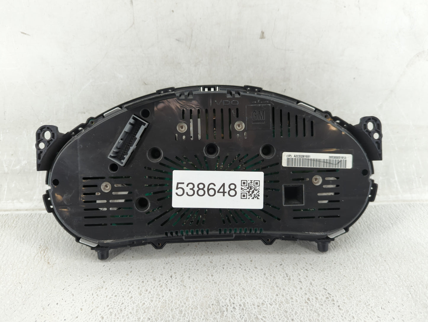 2010 Chevrolet Equinox Instrument Cluster Speedometer Gauges P/N:20903929 Fits OEM Used Auto Parts - Oemusedautoparts1.com