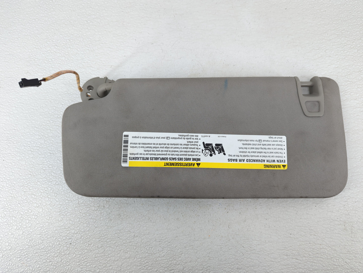 2010-2017 Chevrolet Equinox Sun Visor Shade Replacement Passenger Right Mirror Fits Fits 2010 2011 2012 2013 2014 2015 2016 