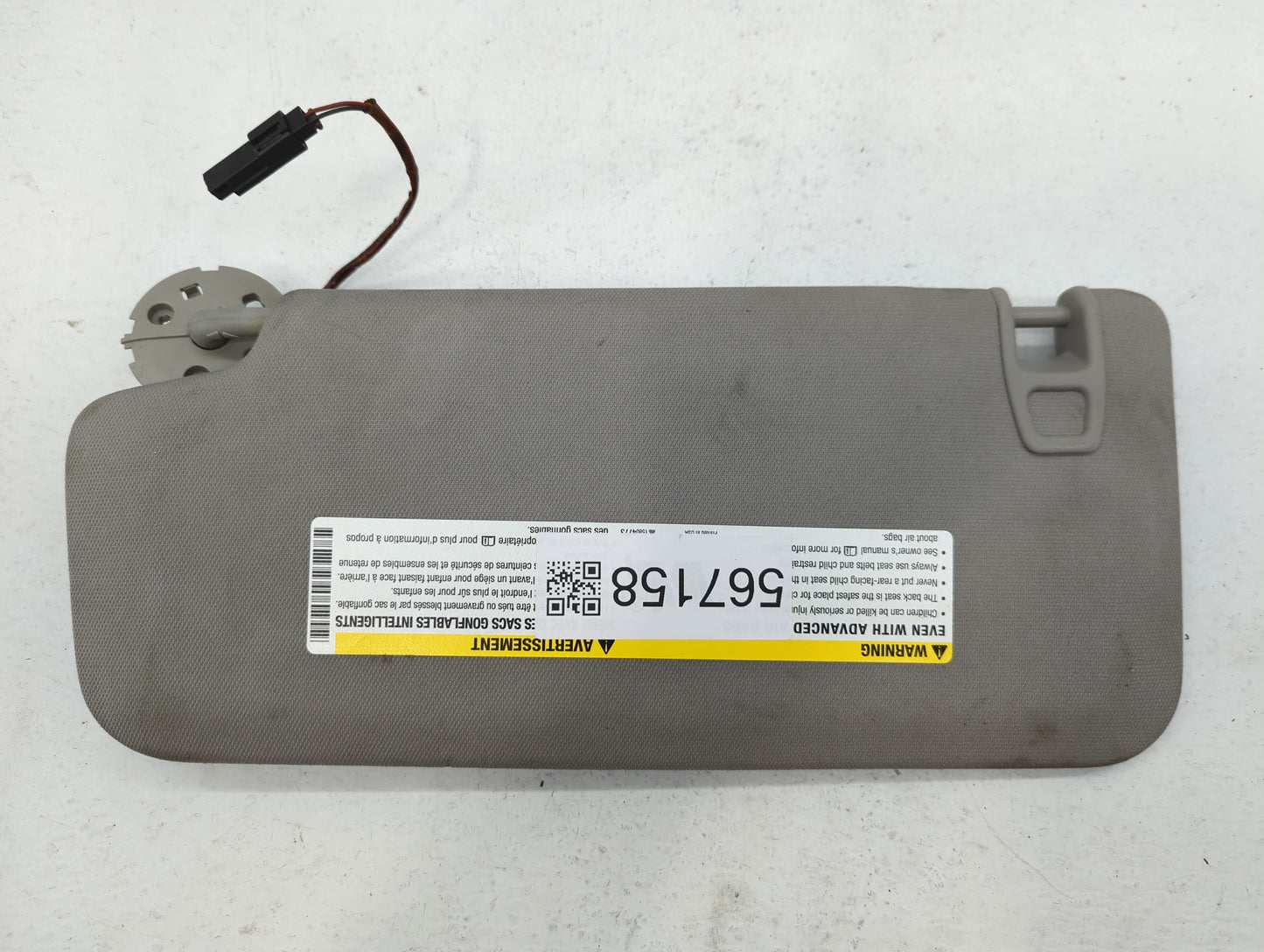 2010-2017 Chevrolet Equinox Sun Visor Shade Replacement Passenger Right Mirror Fits Fits 2010 2011 2012 2013 2014 2015 2016 