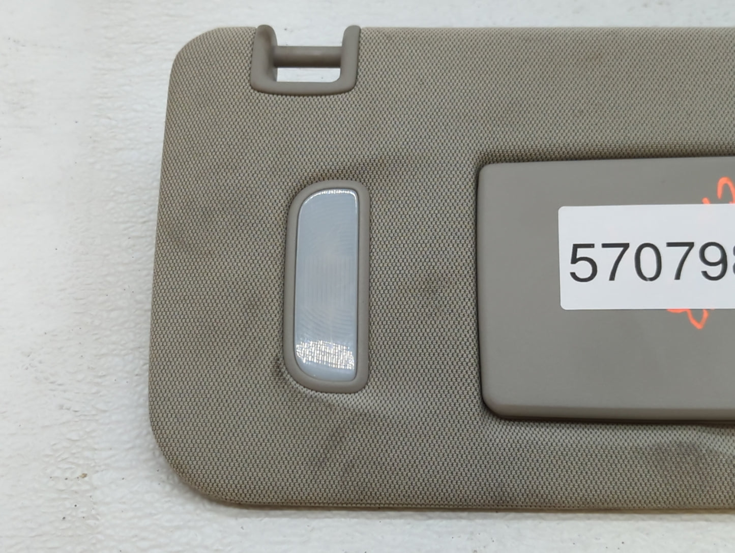 2010-2017 Chevrolet Equinox Sun Visor Shade Replacement Passenger Right Mirror Fits Fits 2010 2011 2012 2013 2014 2015 2016 