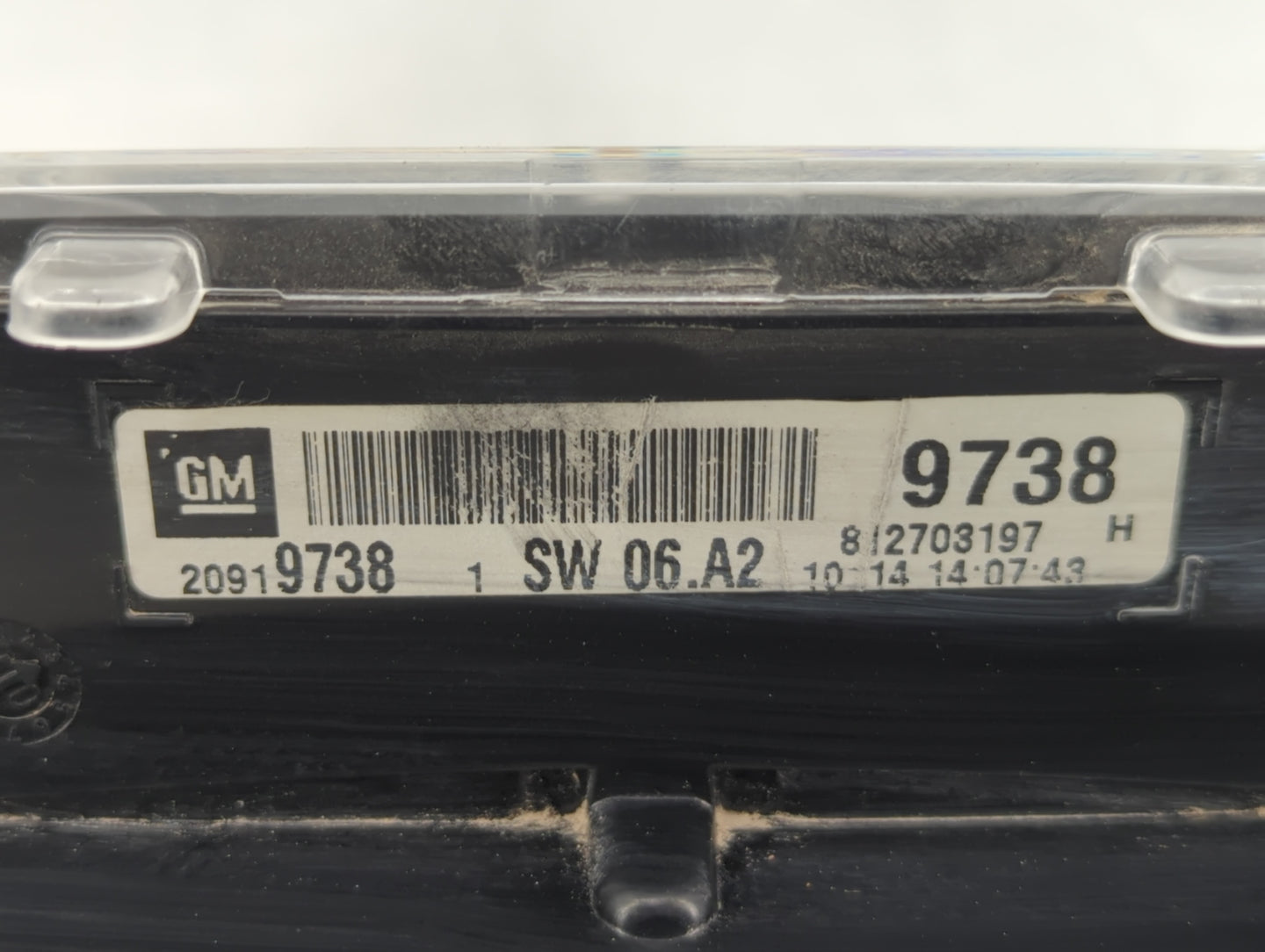 2010 Chevrolet Equinox Instrument Cluster Speedometer Gauges P/N:20919738 Fits OEM Used Auto Parts - Oemusedautoparts1.com