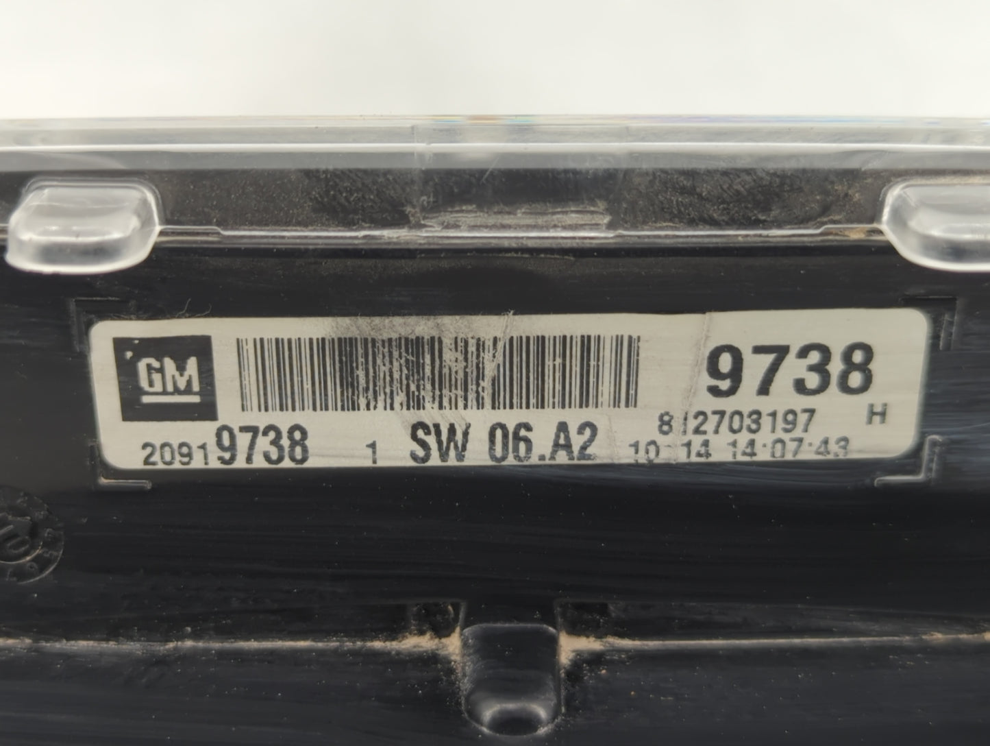 2010 Chevrolet Equinox Instrument Cluster Speedometer Gauges P/N:20919738 Fits OEM Used Auto Parts - Oemusedautoparts1.com