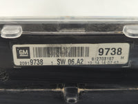 2010 Chevrolet Equinox Instrument Cluster Speedometer Gauges P/N:20919738 Fits OEM Used Auto Parts - Oemusedautoparts1.com