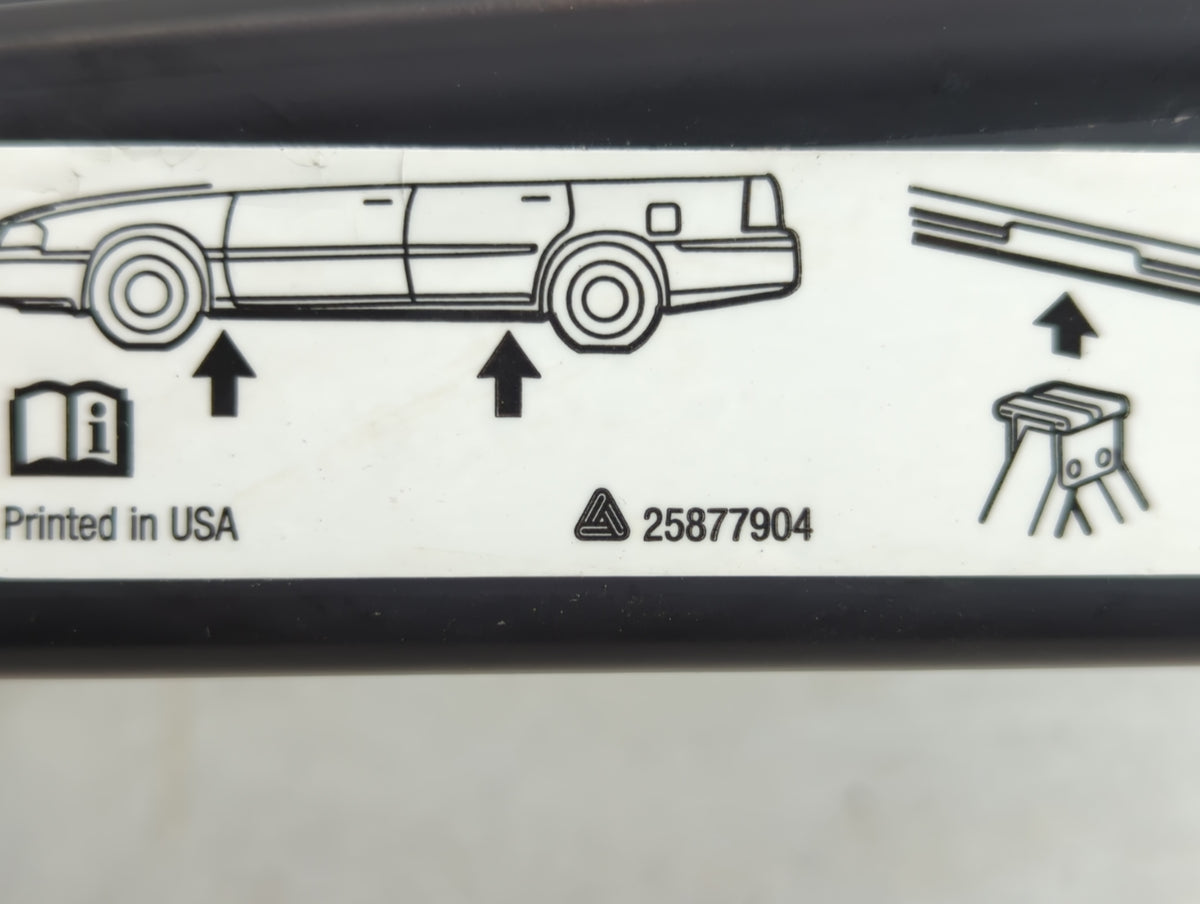 2010 Chevrolet Equinox Spare Scissor Car Jack 595913 - Oemusedautoparts1.com