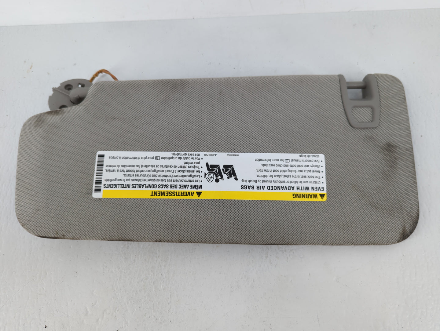 2010-2017 Chevrolet Equinox Sun Visor Shade Replacement Passenger Right Mirror Fits Fits 2010 2011 2012 2013 2014 2015 2016 