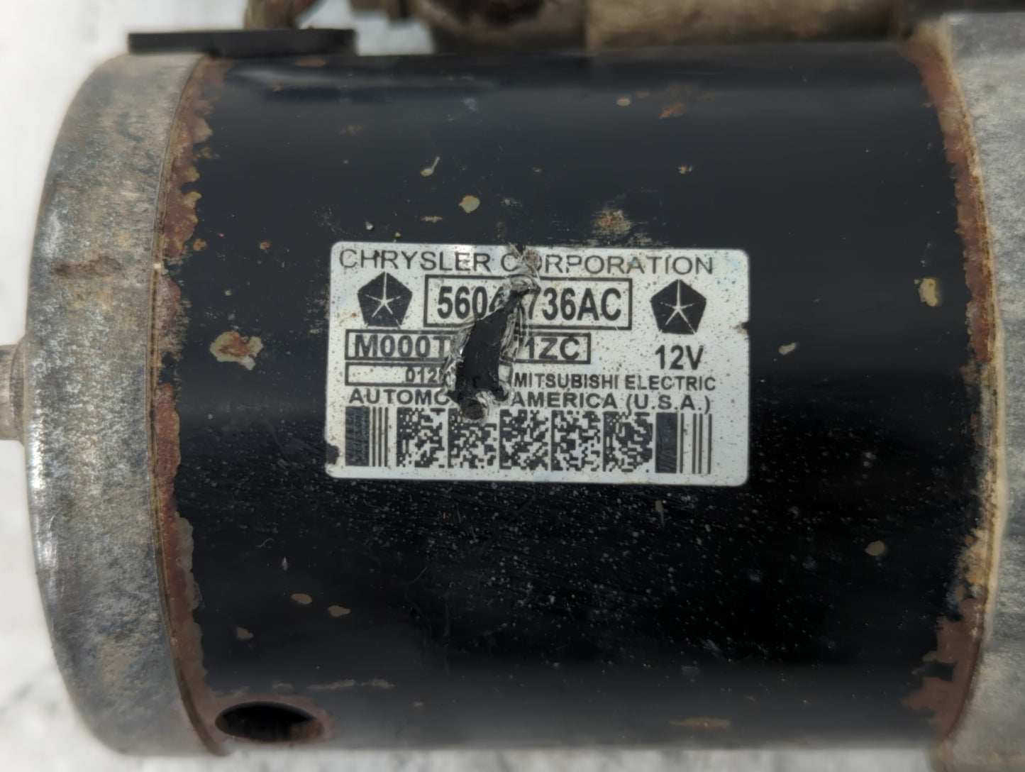 2010-2017 Chevrolet Equinox Car Starter Motor Solenoid OEM P/N:5604A736AC Fits OEM Used Auto Parts - Oemusedautoparts1.com