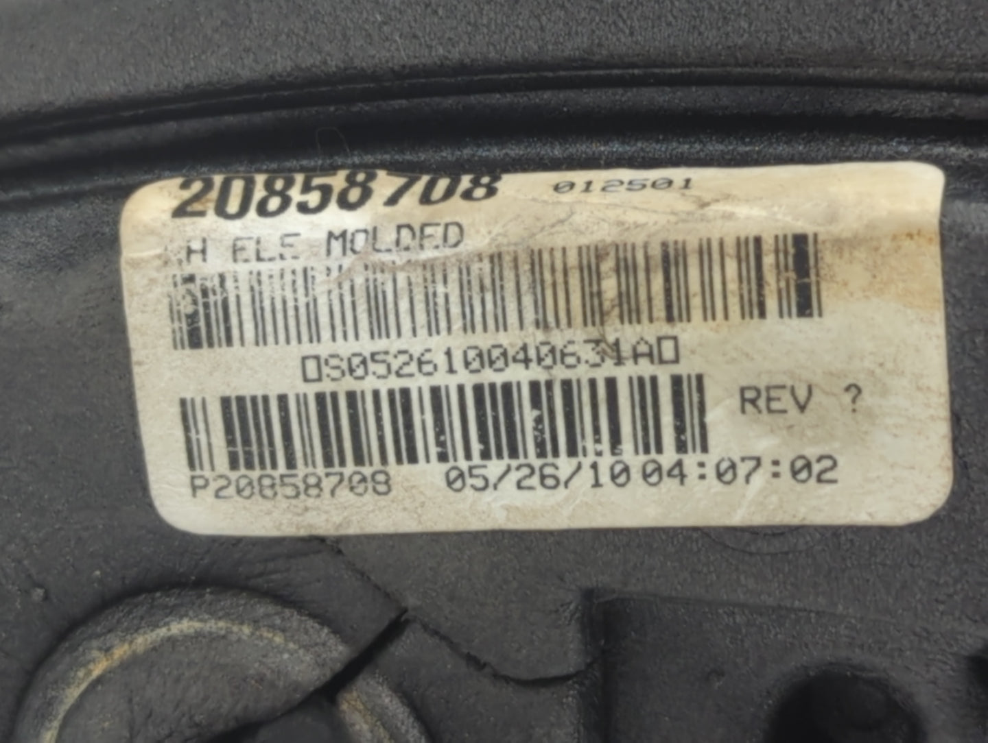 2010-2011 Chevrolet Equinox Passenger Side View Mirror - Right Door Mirror OEM Used - Oemusedautoparts1.com