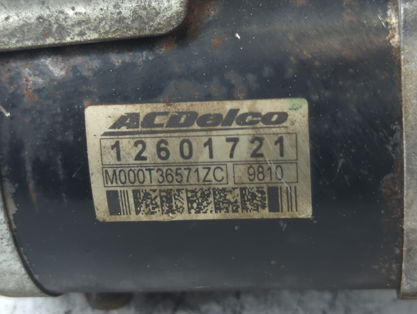 2010 Chevrolet Equinox Car Starter Motor Solenoid OEM P/N:12601721 Fits OEM Used Auto Parts - Oemusedautoparts1.com