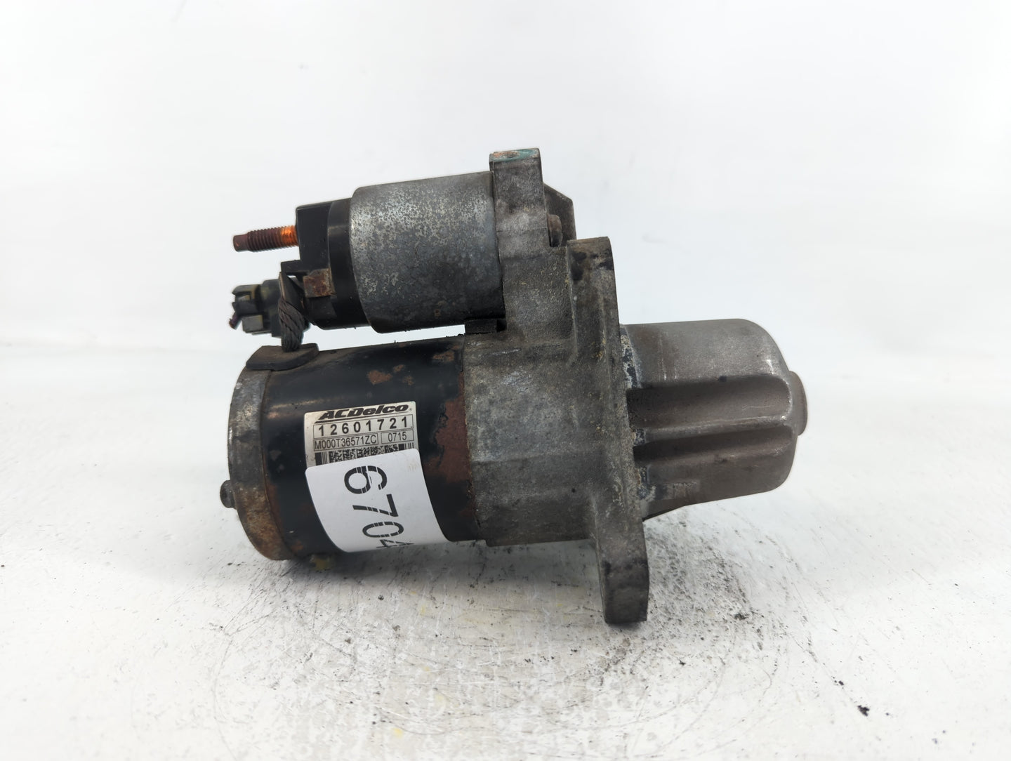 2008-2017 Chevrolet Equinox Car Starter Motor Solenoid OEM P/N:M000T36572ZC 12638920 Fits OEM Used Auto Parts - Oemusedautop