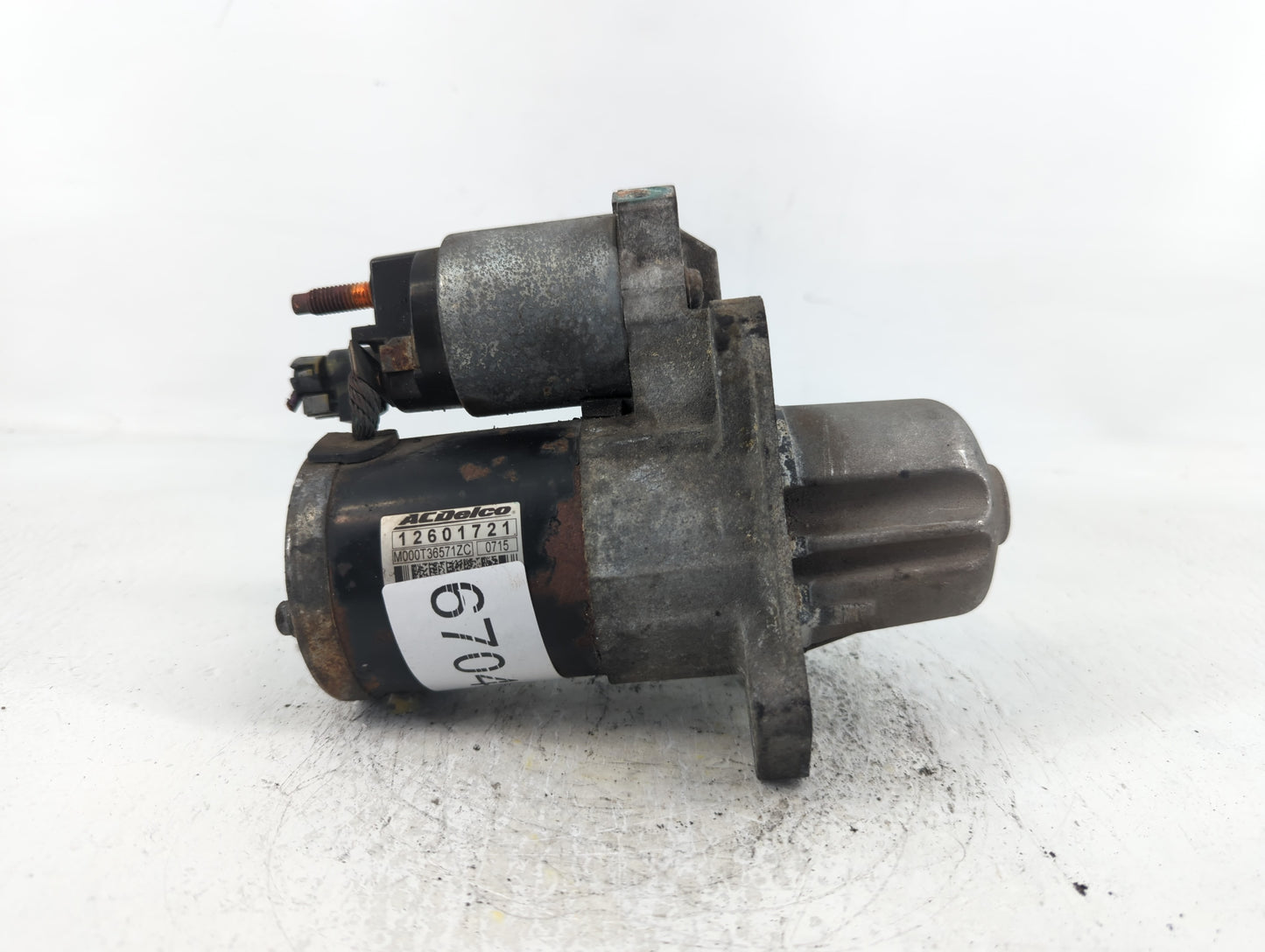 2008-2017 Chevrolet Equinox Car Starter Motor Solenoid OEM P/N:M000T36572ZC 12638920 Fits OEM Used Auto Parts - Oemusedautop