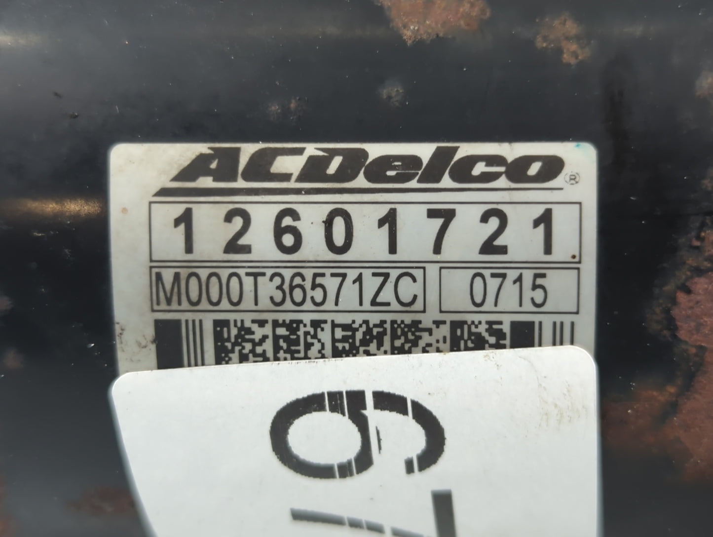 2008-2017 Chevrolet Equinox Car Starter Motor Solenoid OEM P/N:M000T36572ZC 12638920 Fits OEM Used Auto Parts - Oemusedautop