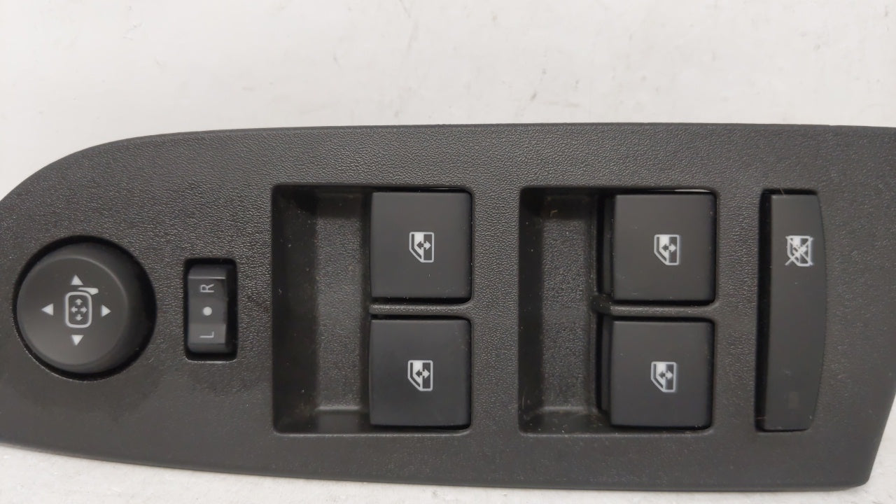 2010 Chevrolet Equinox Master Power Window Switch Replacement Driver Side Left Fits OEM Used Auto Parts - Oemusedautoparts1.