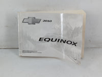 2010 Chevrolet Equinox Owners Manual Book Guide P/N:25798562 B OEM Used Auto Parts - Oemusedautoparts1.com