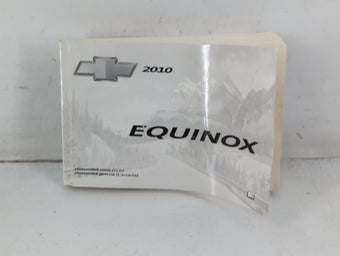 compare product 2010 Chevrolet Equinox Owners Manual Book Guide P/N:25798562 B OEM Used Auto Parts
