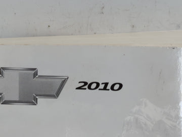 2010 Chevrolet Equinox Owners Manual Book Guide P/N:25798562 B OEM Used Auto Parts
