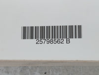 2010 Chevrolet Equinox Owners Manual Book Guide P/N:25798562 B OEM Used Auto Parts - Oemusedautoparts1.com