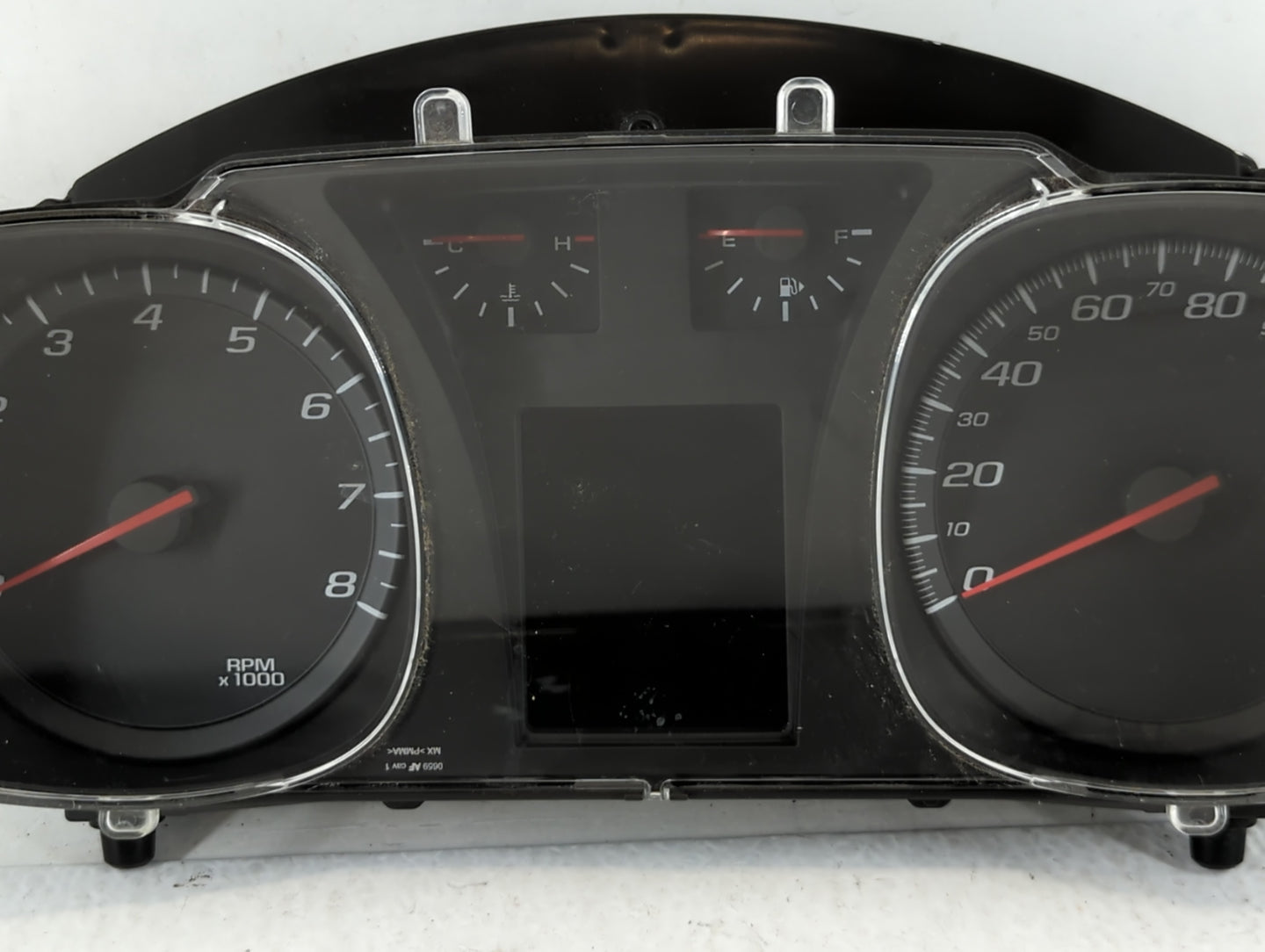 2010 Chevrolet Equinox Instrument Cluster Speedometer Gauges P/N:20919738 Fits OEM Used Auto Parts - Oemusedautoparts1.com