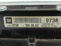 2010 Chevrolet Equinox Instrument Cluster Speedometer Gauges P/N:20919738 Fits OEM Used Auto Parts - Oemusedautoparts1.com