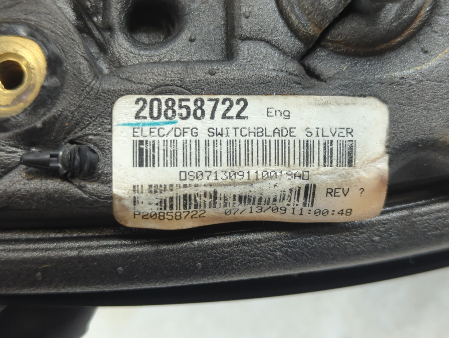 2010-2011 Chevrolet Equinox Passenger Side View Mirror - Right Door Mirror OEM Used - Oemusedautoparts1.com