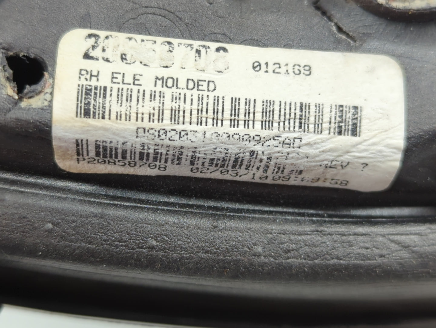 2010-2011 Chevrolet Equinox Passenger Side View Mirror - Right Door Mirror OEM Used - Oemusedautoparts1.com