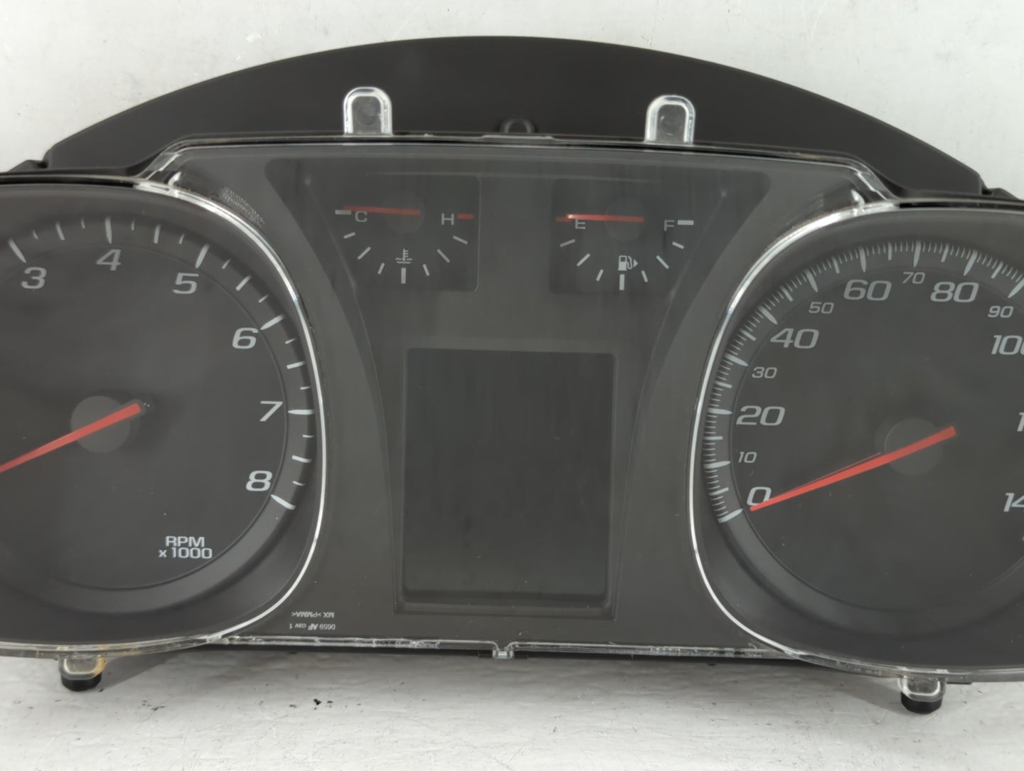 2010 Chevrolet Equinox Instrument Cluster Speedometer Gauges Fits OEM Used Auto Parts - Oemusedautoparts1.com