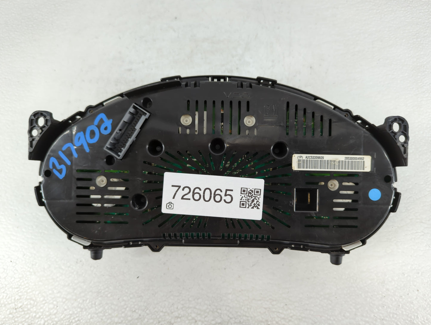 2010 Chevrolet Equinox Instrument Cluster Speedometer Gauges Fits OEM Used Auto Parts - Oemusedautoparts1.com