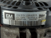 2010-2017 Chevrolet Equinox Alternator Replacement Generator Charging Assembly Engine OEM P/N:13500315 Fits OEM Used Auto Pa