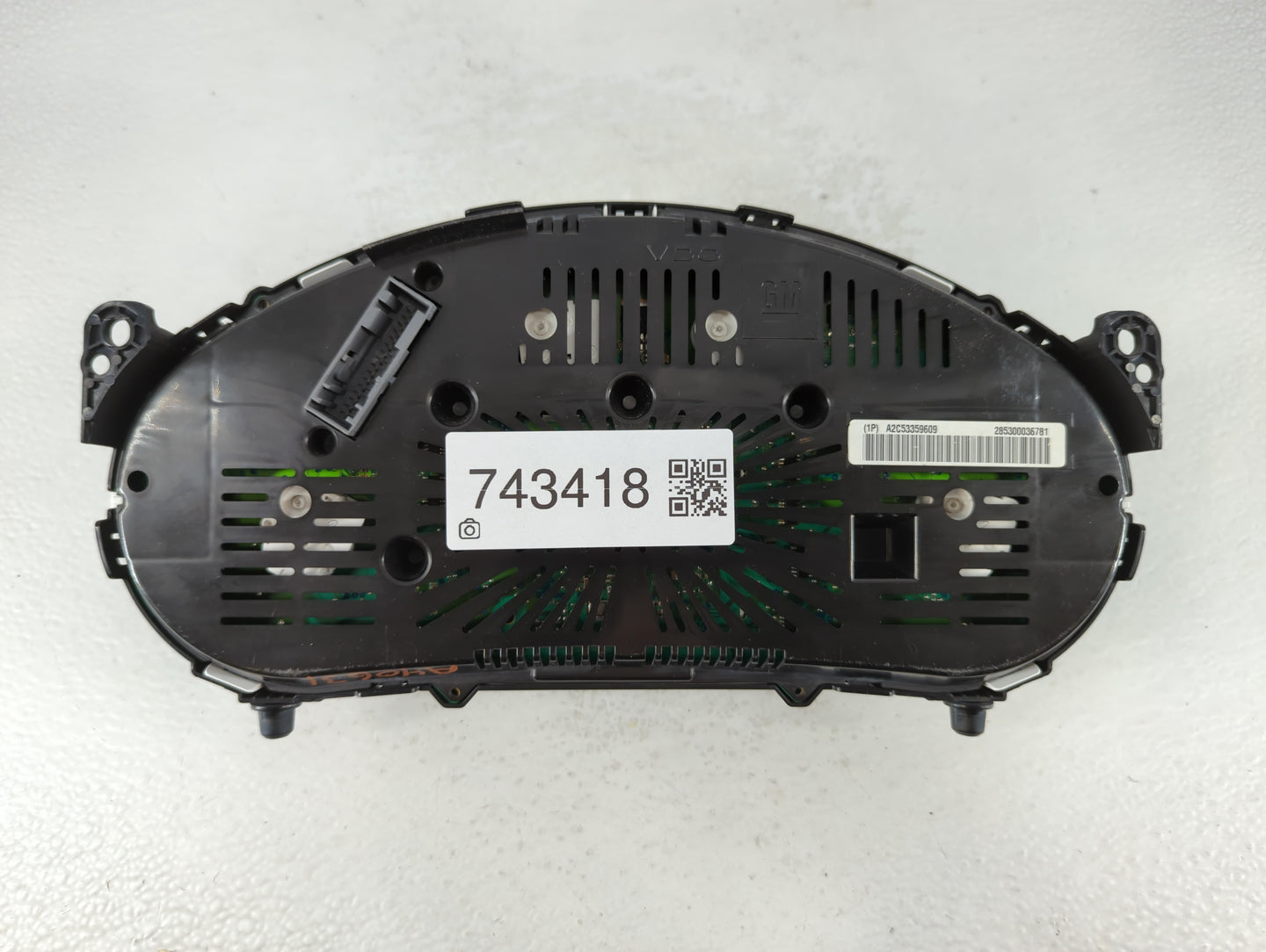 2010 Chevrolet Equinox Instrument Cluster Speedometer Gauges P/N:285300036781 (1P) A2C53359609 Fits OEM Used Auto Parts - Oe