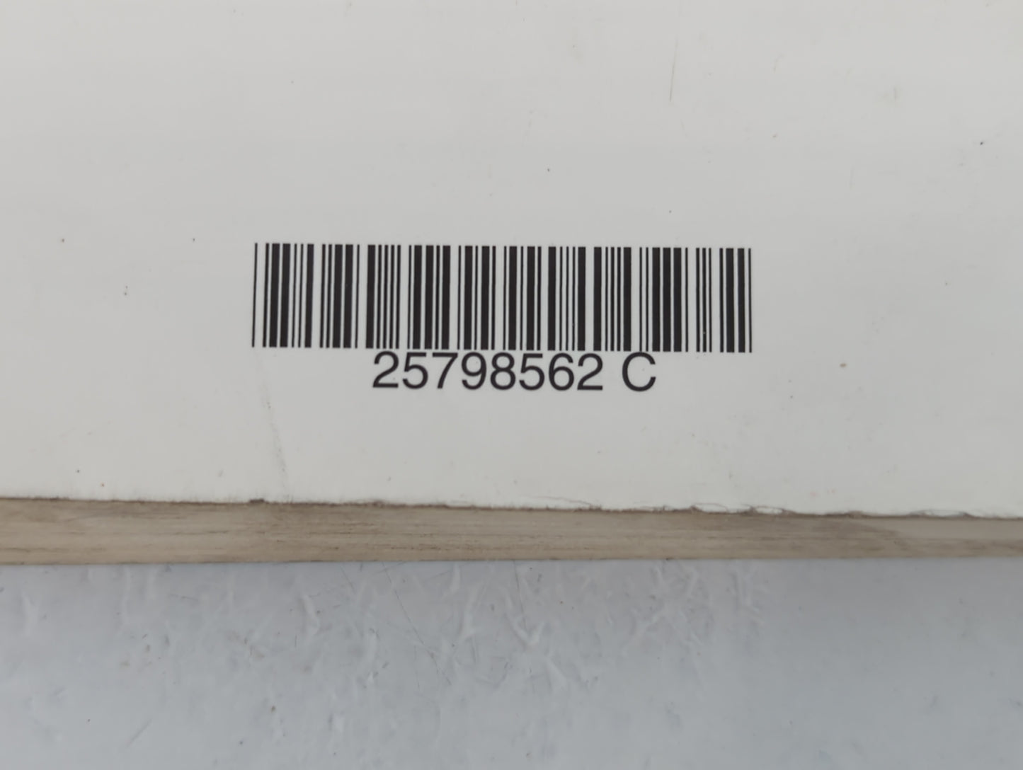 2010 Chevrolet Equinox Owners Manual Book Guide P/N:25798562 C OEM Used Auto Parts - Oemusedautoparts1.com