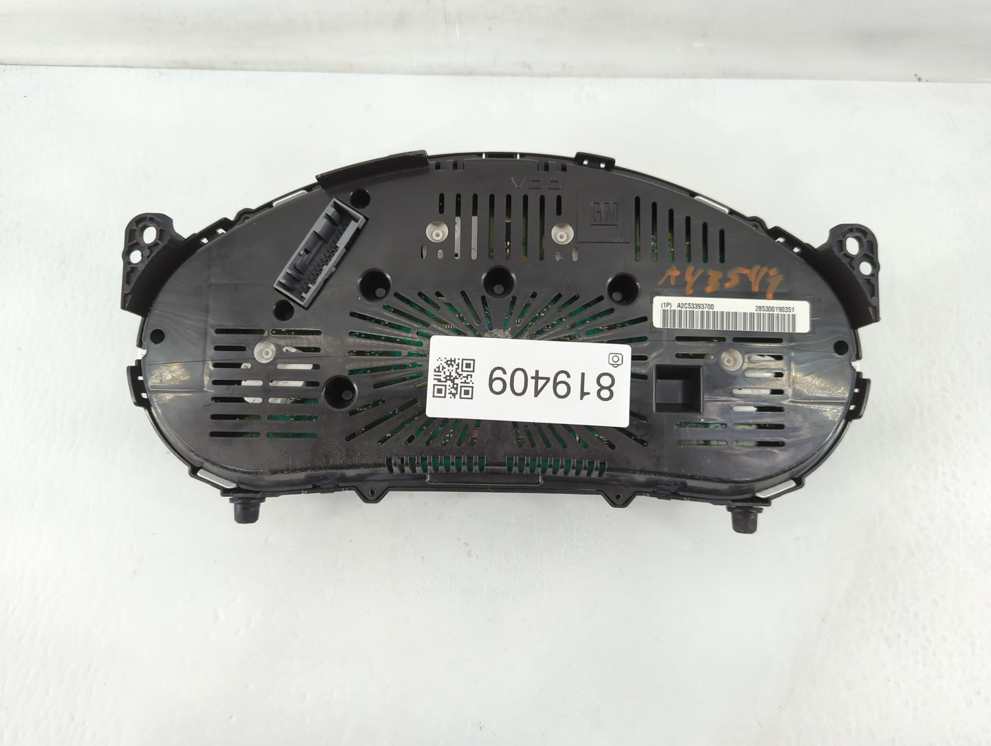 2010 Chevrolet Equinox Instrument Cluster Speedometer Gauges P/N:20919738 Fits OEM Used Auto Parts - Oemusedautoparts1.com