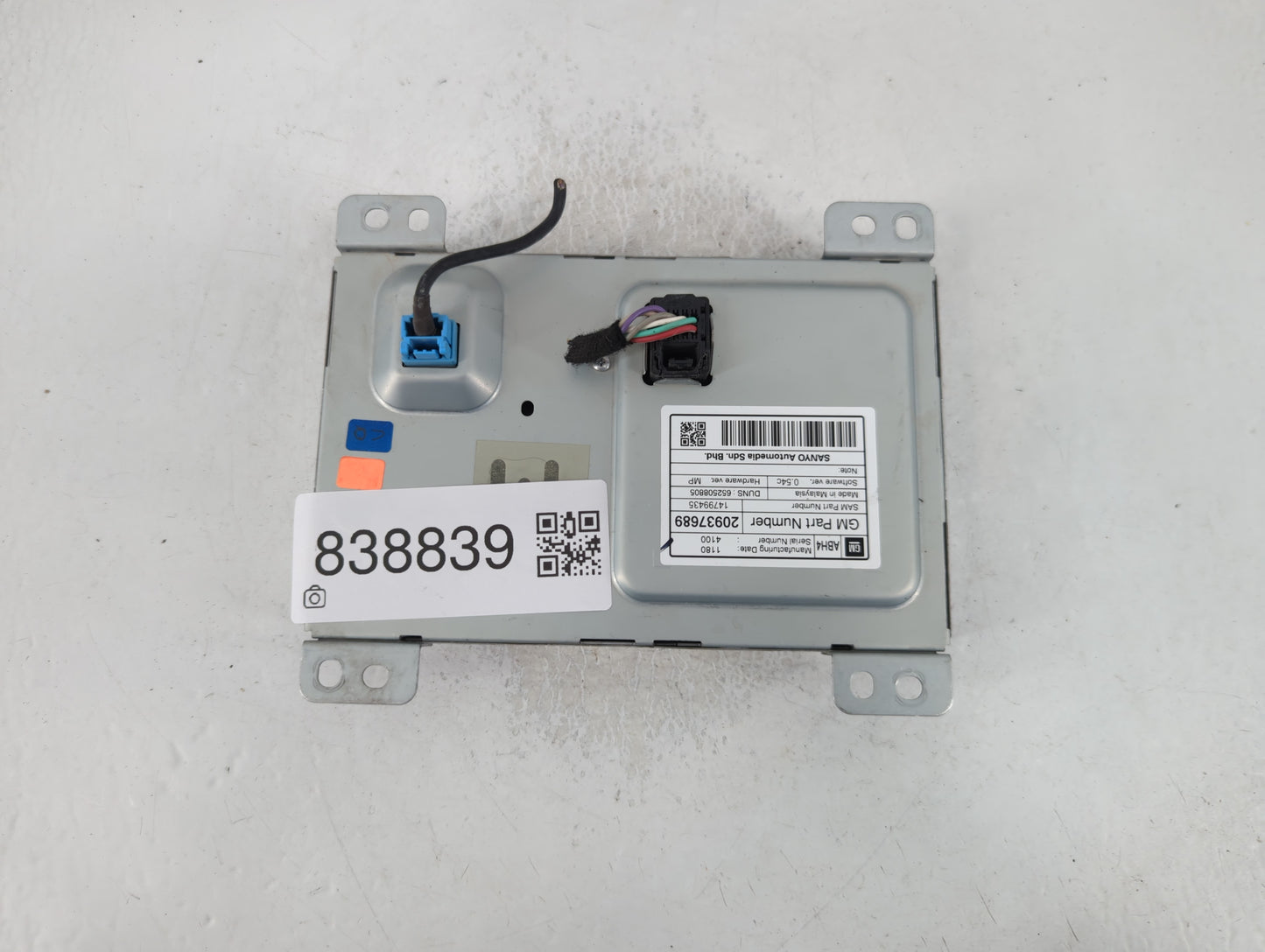 2010-2011 Chevrolet Equinox Information Display Screen - Oemusedautoparts1.com